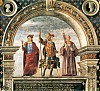 Ghirlandaio, Domenico (1449-1494) - Decoration of the Sala del Gigli (detail) 1.JPG